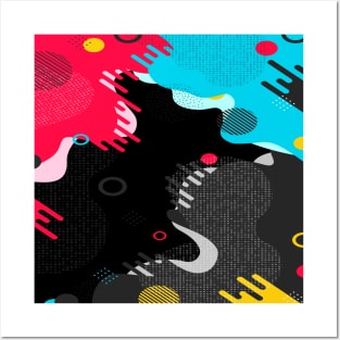 Colorful Abstract Design Posters and Art